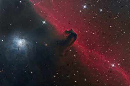 The Horsehead Nebula in the Constellation Orion by Bob Fera/Stocktrek Images art print