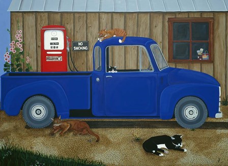 Its Ours For The Weekend by Jan Panico art print