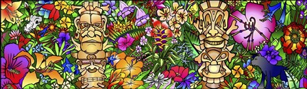 Tiki Gods by Howie Green art print