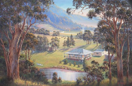 Gail&#39;s Place by John Bradley art print