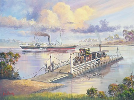 Advent Of Steam by John Bradley art print
