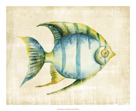 Aquarium Fish I by Chariklia Zarris art print