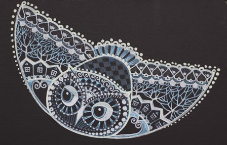 Tattoo Owl by Oxana Zaika art print