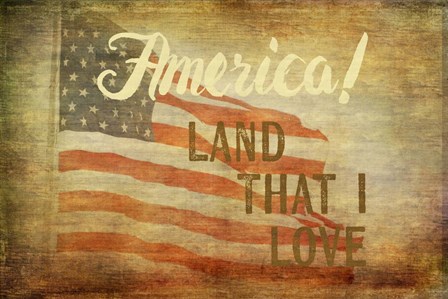 Land That I Love by Ramona Murdock art print