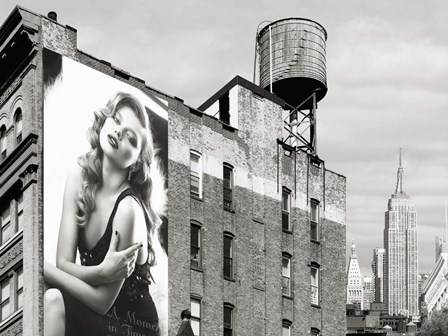 Billboards in Manhattan #1 by Julian Lauren art print