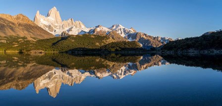 Mt Fitzroy Reflections, Laguna Capri, Argentina by Panoramic Images art print