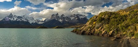 Lake Pehoe, Torres de Paine National Park, Patagonia, Chile by Panoramic Images art print