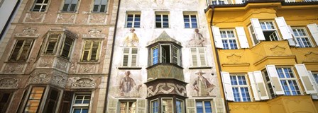 Low Angle View of Old Buildings, Bolzano, Italy by Panoramic Images art print