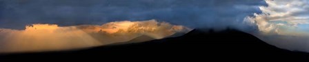 Volcanoes at Sunset, Rwanda by Panoramic Images art print