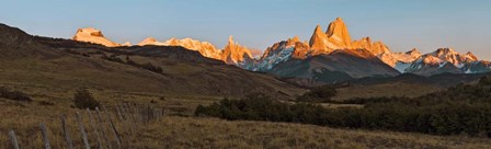 Sunrise over Mt Fitzroy, Patagonia, Argentina by Panoramic Images art print