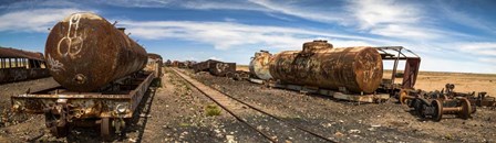Train Cemetery, Salar De Uyuni, Altiplano, Bolivia by Panoramic Images art print