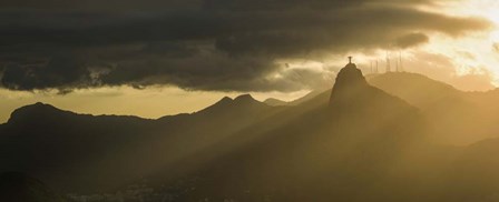 Sugarloaf Mountain at Dusk, Rio de Janeiro, Brazil by Panoramic Images art print