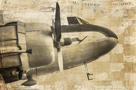 Prop Plane Nose by Ramona Murdock art print