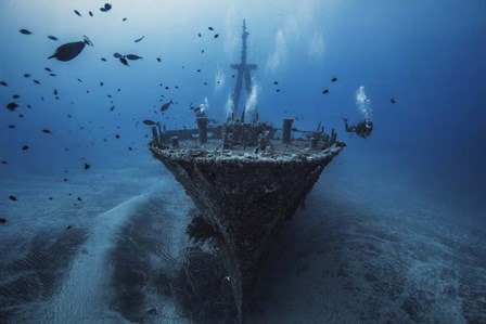 Hai Siang Wreck by Barathieu Gabriel art print