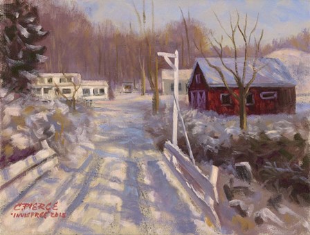 Coming Into Winter by Christopher Pierce art print