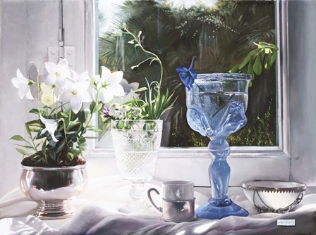 Il Calice Blu by Danka Weitzen art print