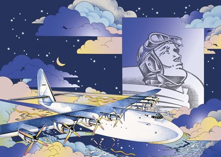 Spruce Goose by David Chestnutt art print