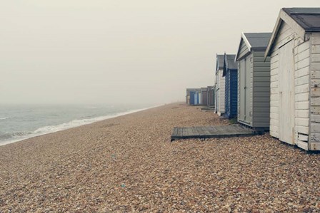 Beach Cabanas by Sarah Gardner art print