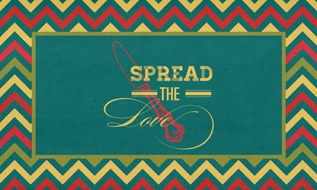 Spread the Love by SD Graphics Studio art print