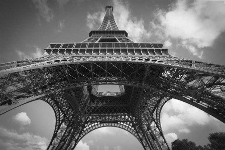 Eiffel 7 BW by Christopher Bliss art print