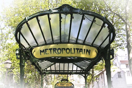 Metro Detail by Christopher Bliss art print