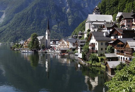 Hallstadt 1 by Christopher Bliss art print