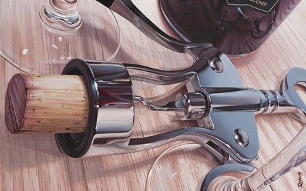 Wine Opener by Ed Roberts art print