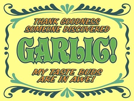 Discover Garlic by Mark Frost art print