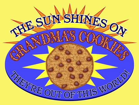 Grandma's Cookies by Mark Frost art print