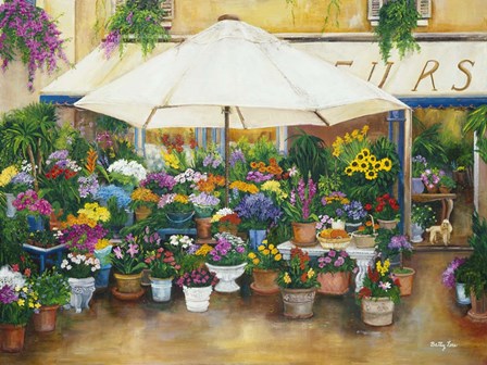 Fleurs De Princess by Betty Lou art print