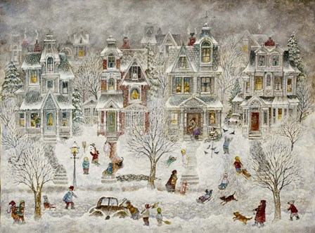 Flurries by Bill Bell art print