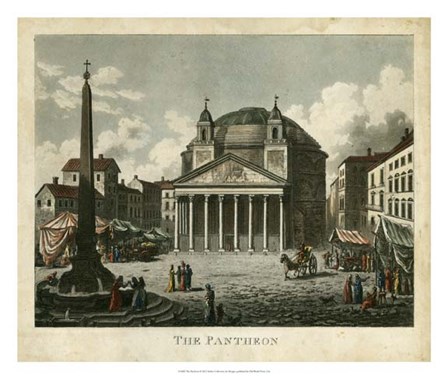 The Pantheon by Merigot art print