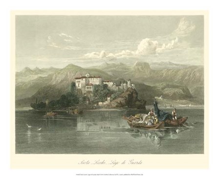 Isola Lecchi, Lago di Guarda, Italy by W.L. Leitch art print