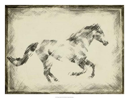 Equine Study I by Ethan Harper art print