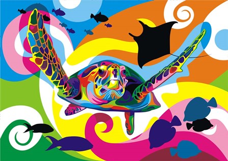 Underwater by Bob Weer art print