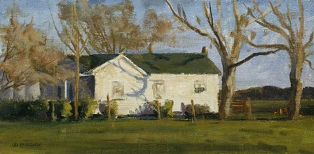 Columbus Farm House by Michael Budden art print