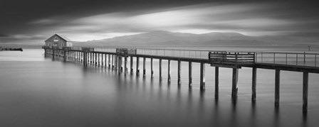Piers End Pano by Moises Levy art print