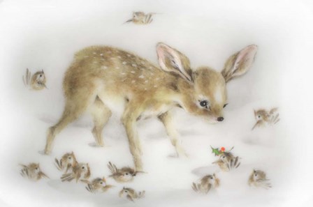 Tis The Season by Peggy harris art print