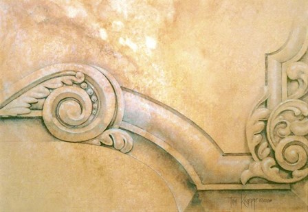 Architectural Detail 1 by Tim Knepp art print