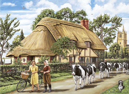 Summer - Puzzle by Trevor Mitchell art print