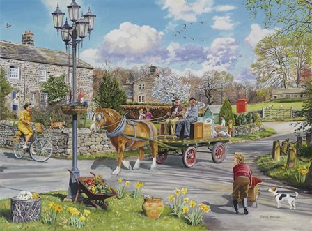 'Rag n' Bone!' by Trevor Mitchell art print