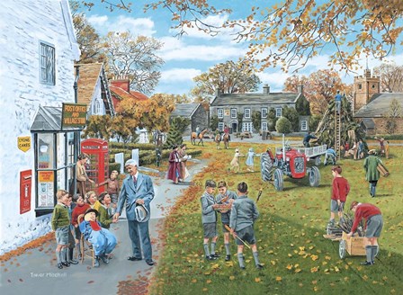 Penny For The Guy by Trevor Mitchell art print