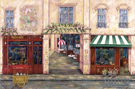 Summer in Paris by Vessela G. art print