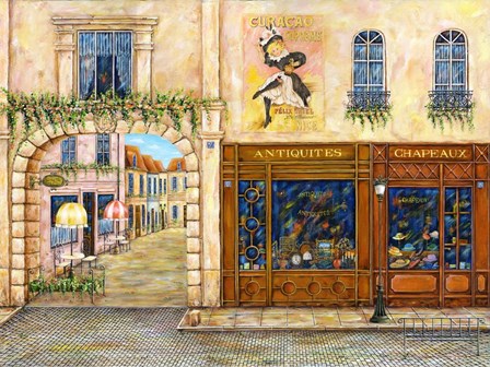 Welcome to Paris by Vessela G. art print