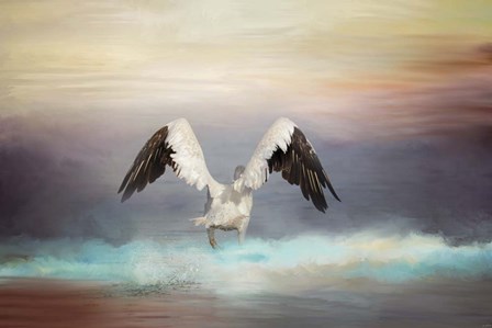 Early Morning Swim by Jai Johnson art print