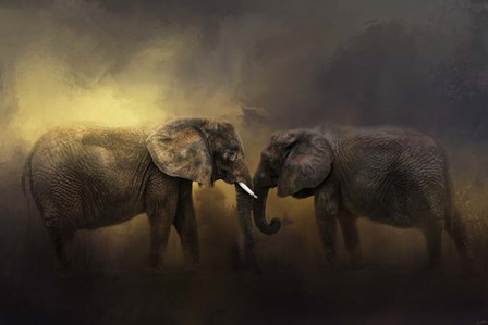 Together Through The Storms by Jai Johnson art print