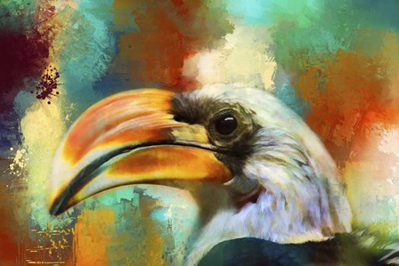 Colorful Expressions Toucan by Jai Johnson art print