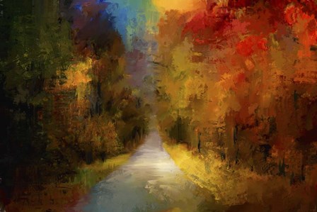 Spotlight On Autumn by Jai Johnson art print