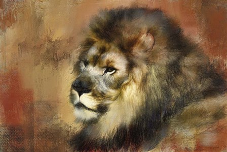 Resting King by Jai Johnson art print