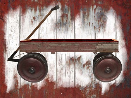 Wagon by Karen J. Williams art print